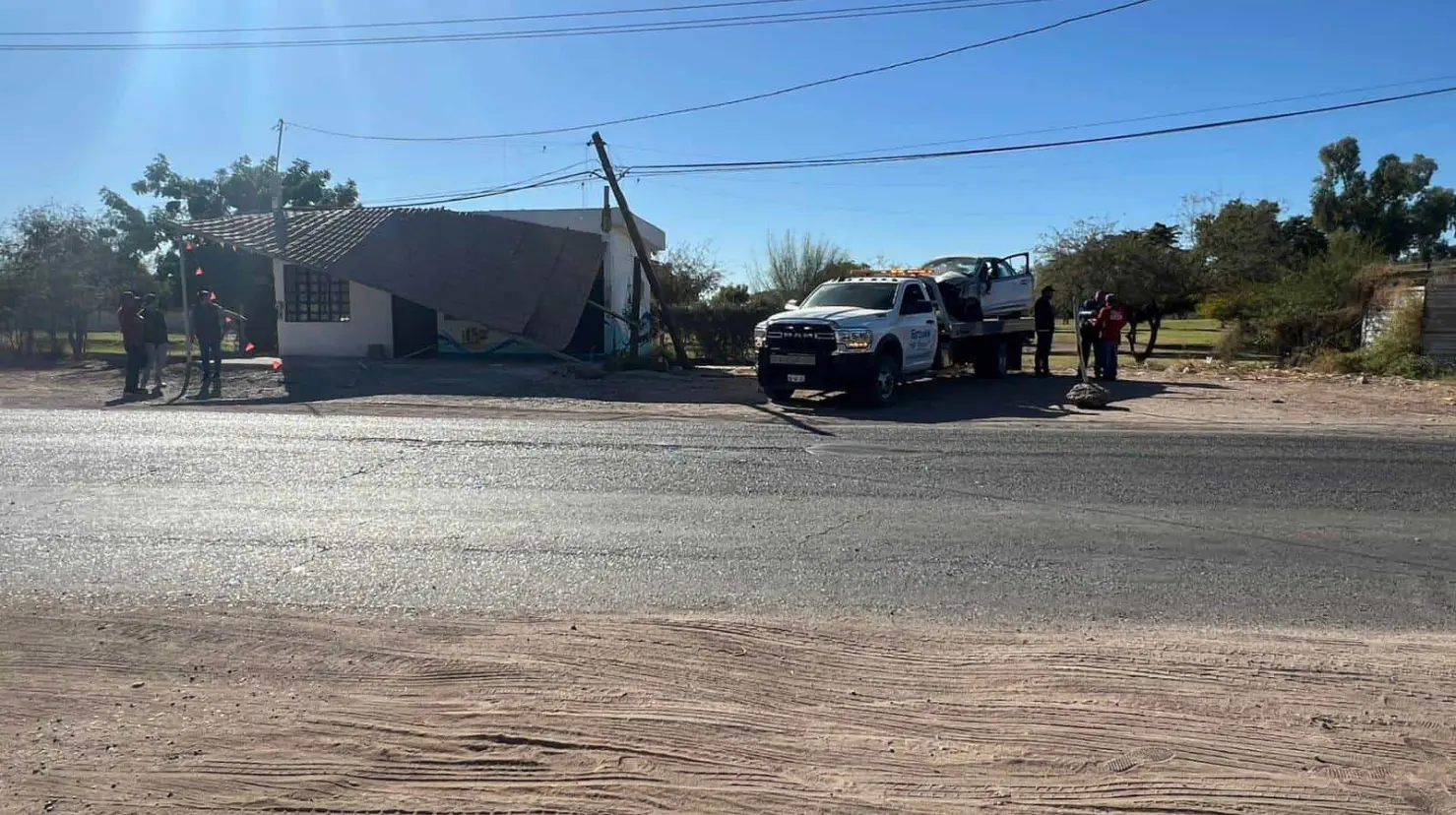 Fatal accidente en Esperanza, al norte de Ciudad Obregón