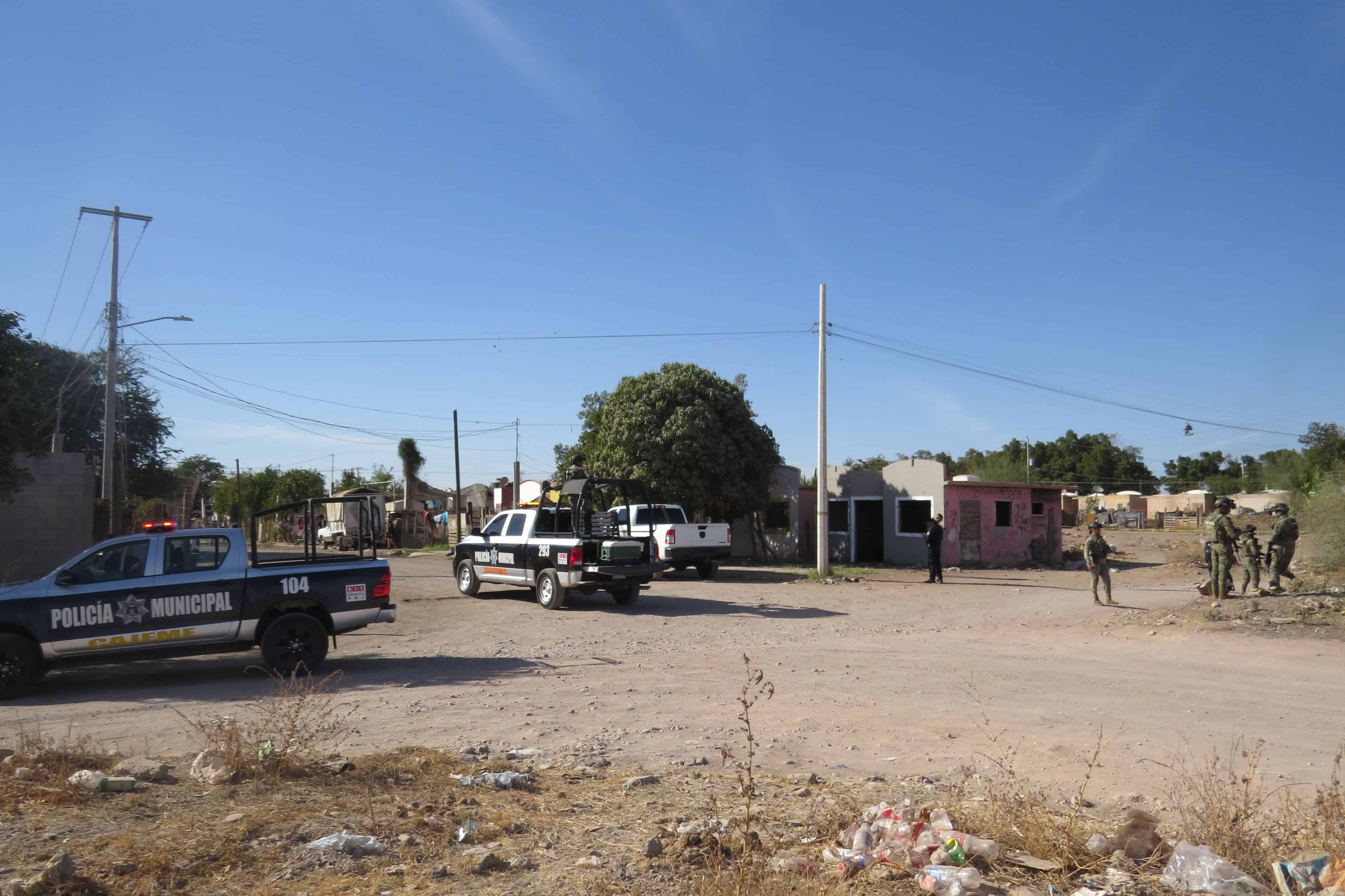 Intentan asesinar a un hombre en Los Amaneceres, al noreste de Ciudad Obregón