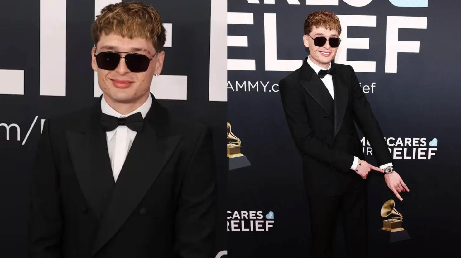 ¿Cuánto cuesta el reloj que Peso Pluma usó en la gala de los Grammy 2025?