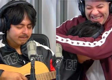 Así reaccionó el músico barrendero al escuchar su canción en la radio