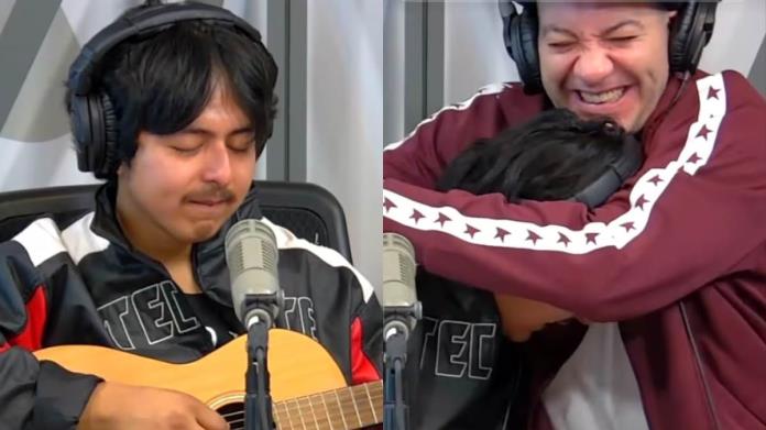 Así reaccionó el músico barrendero al escuchar su canción en la radio Así reaccionó el músico barrendero al escuchar su canción en la radio