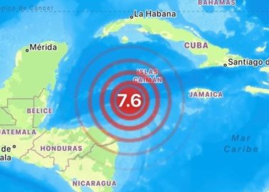 Sismo de magnitud 7.6 en el Mar Caribe activa alerta de tsunami en la región