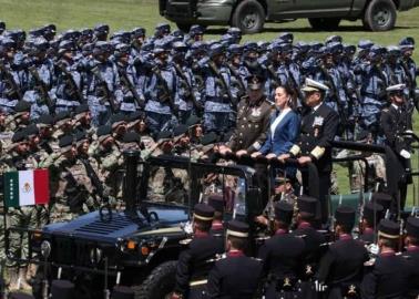 Fuerzas armadas de México muestran su lealtad a Sheinbaum