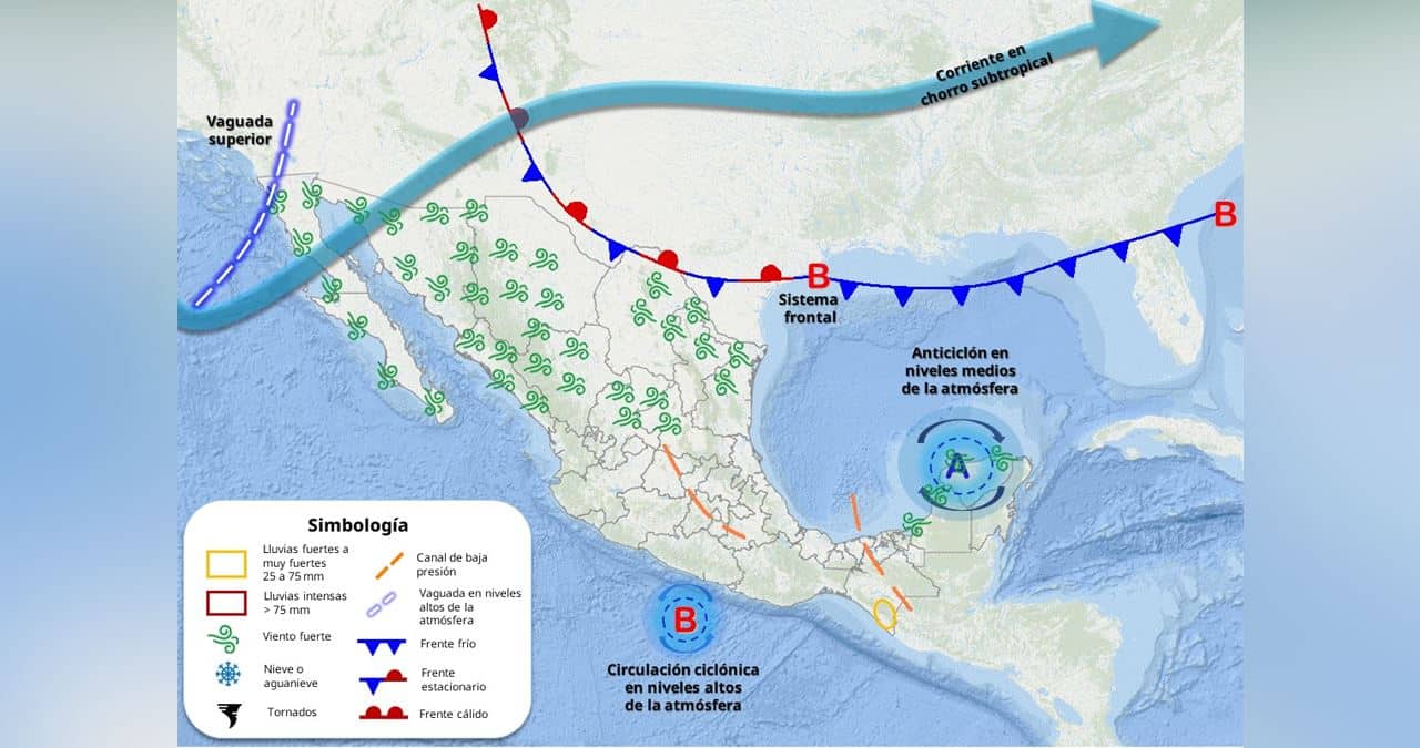 Clima en Sonora hoy 10 de febrero: Hay condiciones de lluvia en algunas regiones