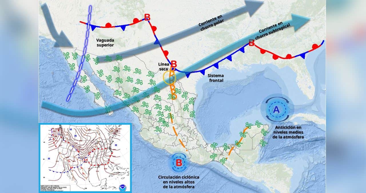 Clima en Sonora hoy 11 de febrero: Se pronostican lluvias y fuertes vientos en algunas regiones