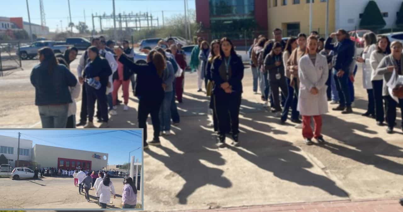 Fuga de gas en el Laboratorio Estatal de Salud Pública en Hermosillo