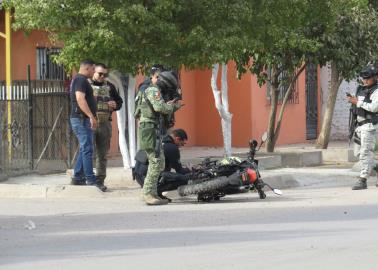 Hieren a motociclista en la Matías Méndez