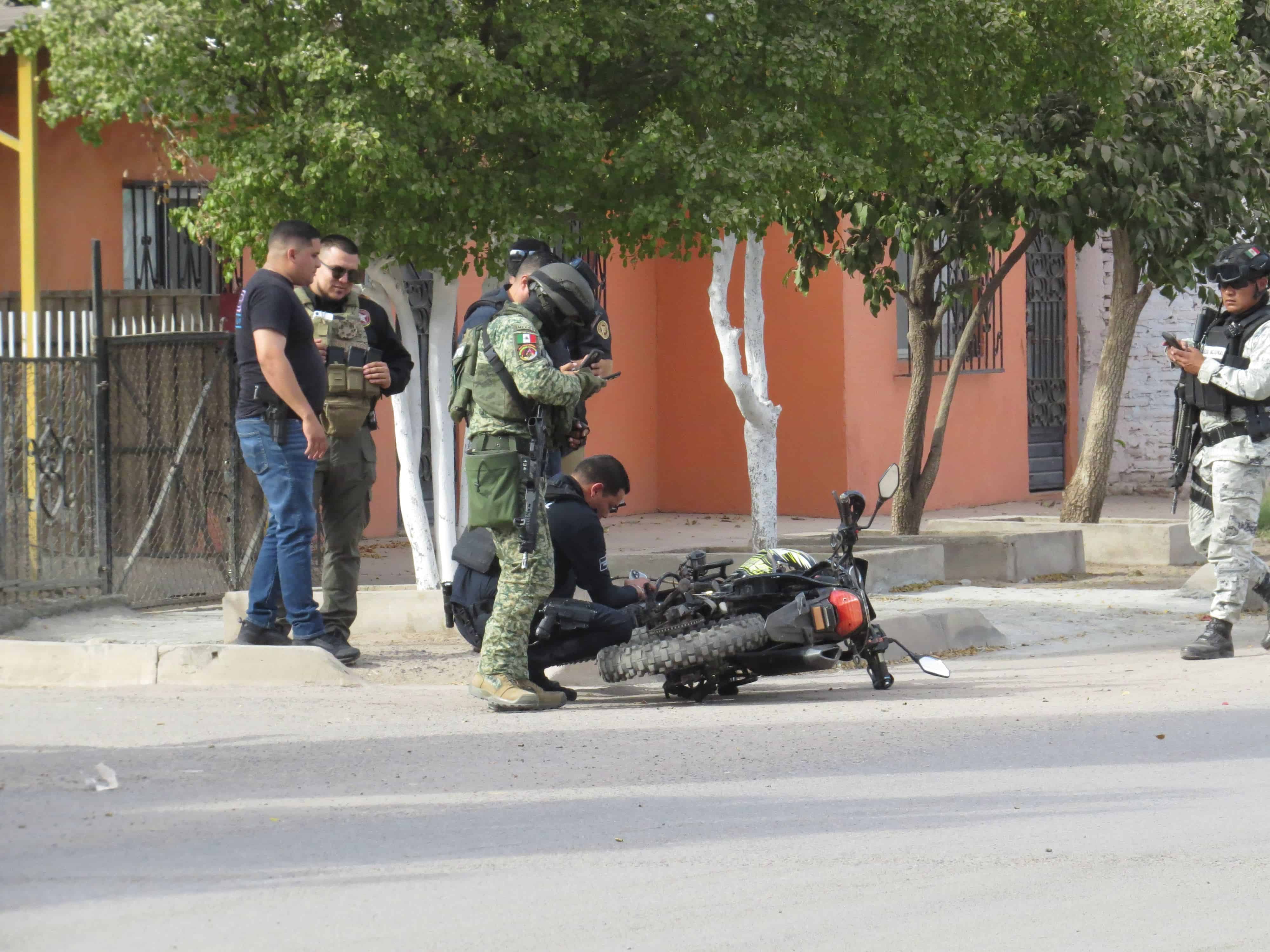 Hieren a motociclista en la Matías Méndez