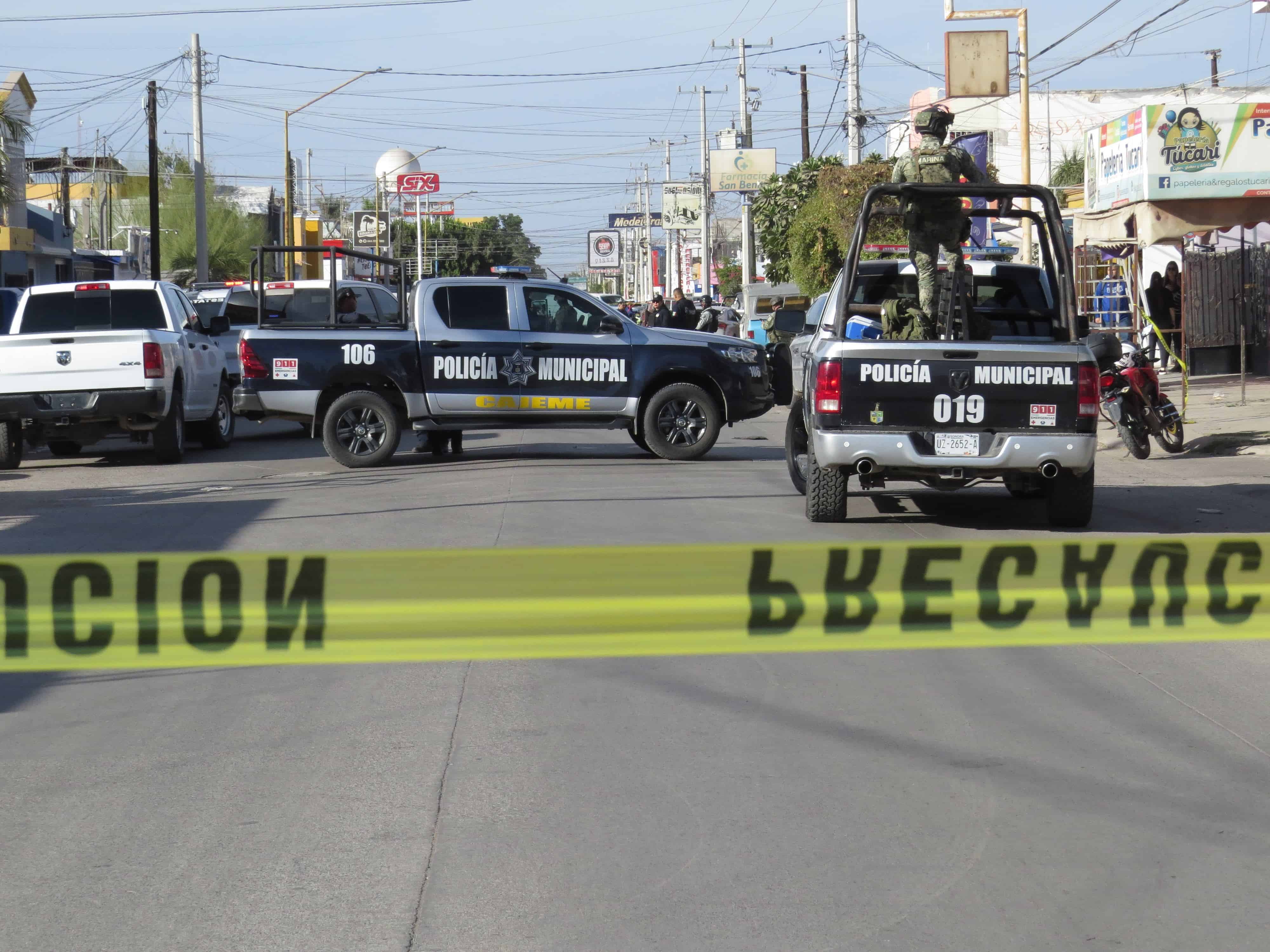 En Ciudad Obregón, persiguen y asesinan a uno en la Sochiloa