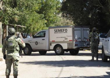 Hallan cadáver durante cateo en la Matías Méndez, en Ciudad Obregón