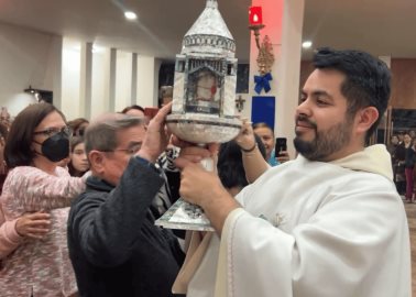 Reliquia de la casa de la Virgen María llega a Ciudad Obregón