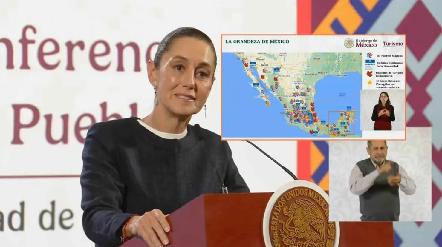 México está de moda; Sheinbaum destaca crecimiento del turismo