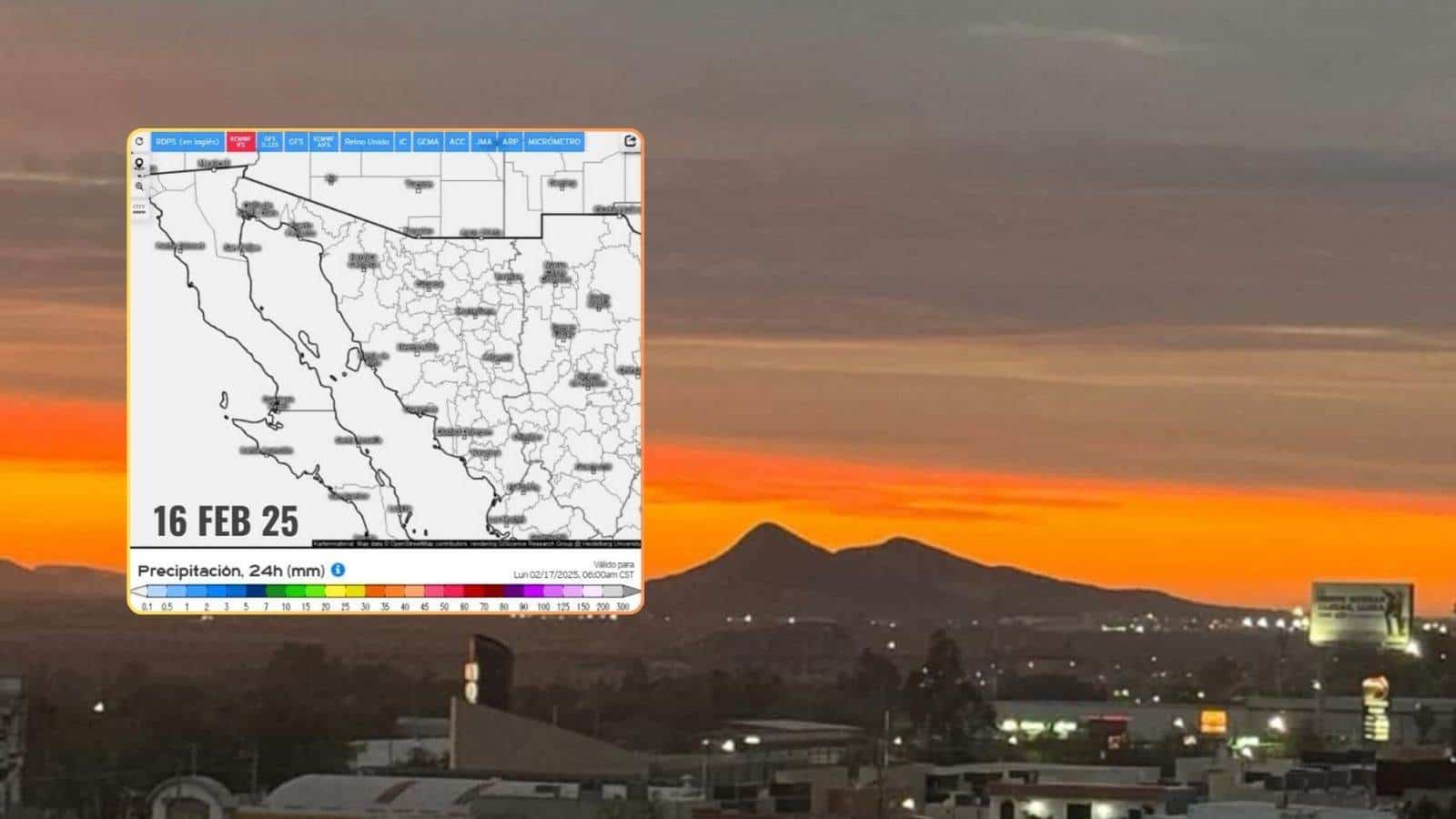 Clima en Hermosillo hoy 16 de febrero; domingo con tardes cálidas