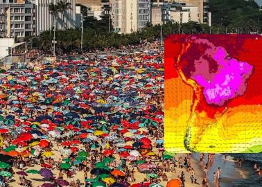 ¡Calor extremo en Brasil! Alcanzan nuevo récord con temperaturas de 60°C