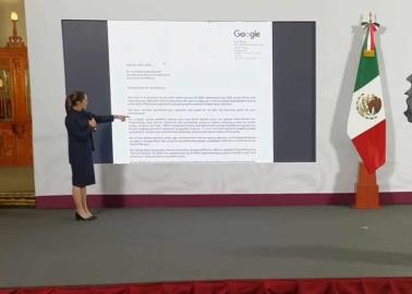 Google responde a gobierno de Sheinbaum sobre el Golfo de México