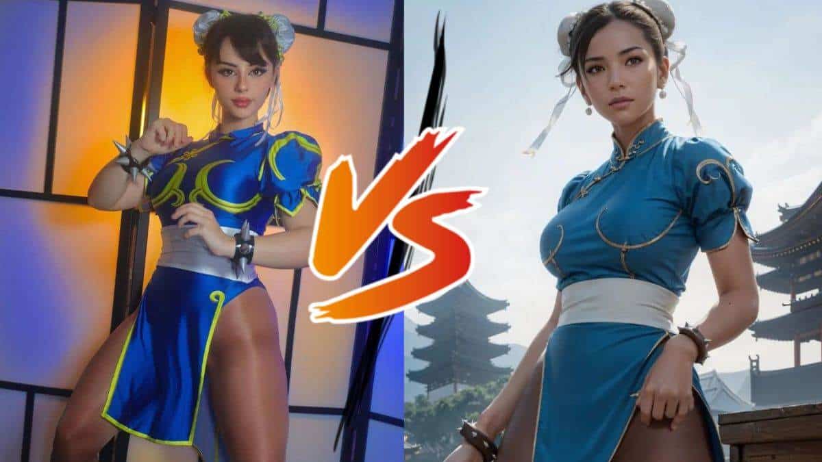 Cosplay vs. IA: ¿quién tiene a la mejor Chun Li?