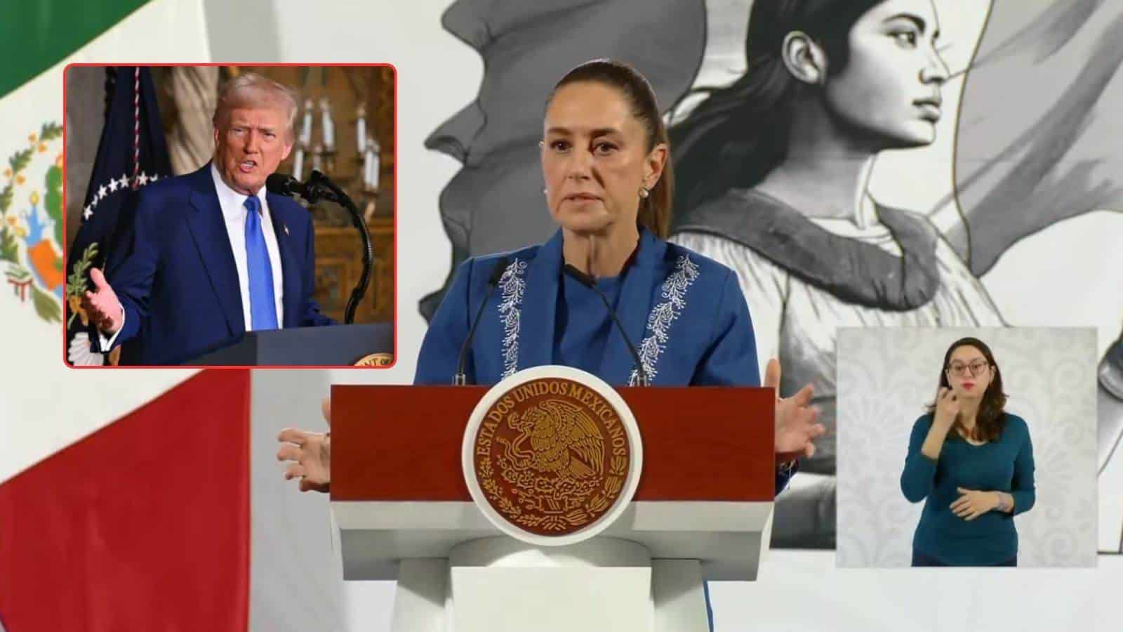 No tengo miedo a Trump: Sheinbaum resalta que defenderá la soberanía de México