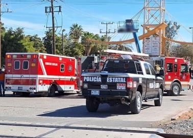 Hombre muere electrocutado en el Parque Industrial de Navojoa