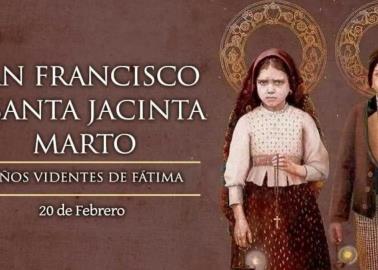 Santoral de hoy, 20 de febrero: Jacinta y Francisco Marto, los niños videntes de Fátima