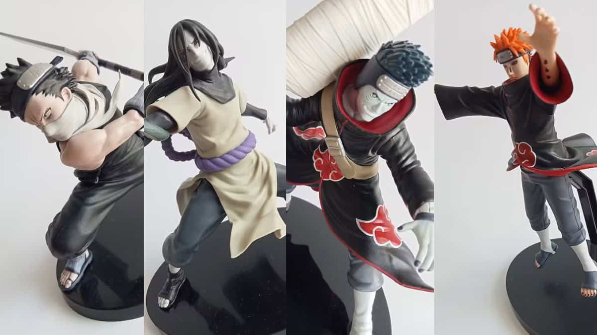 Naruto: Bampresto presenta sus nuevas figuras de los villanos más icónicos del anime