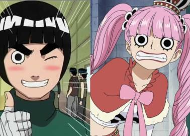 Rock lee de Naruto y Perona de One Piece se unen en este genial FanArt