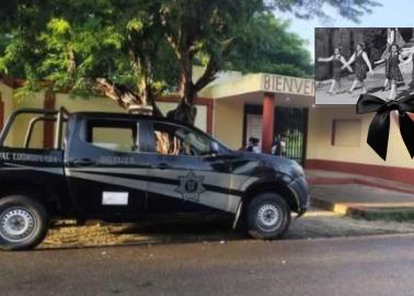 Niña de la escolta muere al terminar lo honores a la bandera