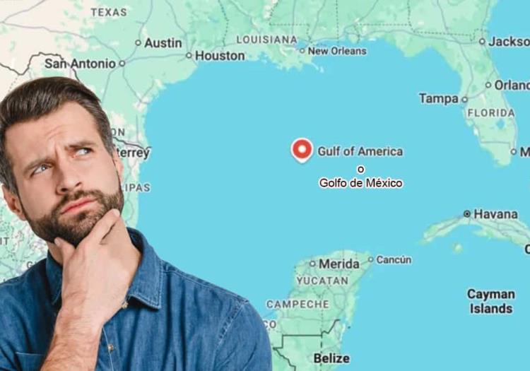 Google muestra a sus usuarios cómo se ve en Estados Unidos, México y el resto del mundo el Golfo de México