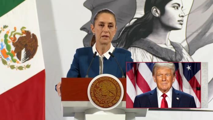Sheinbaum espera acuerdo para evitar aranceles anunciados por Trump el próximo 4 de marzo Sheinbaum espera acuerdo para evitar aranceles anunciados por Trump el próximo 4 de marzo