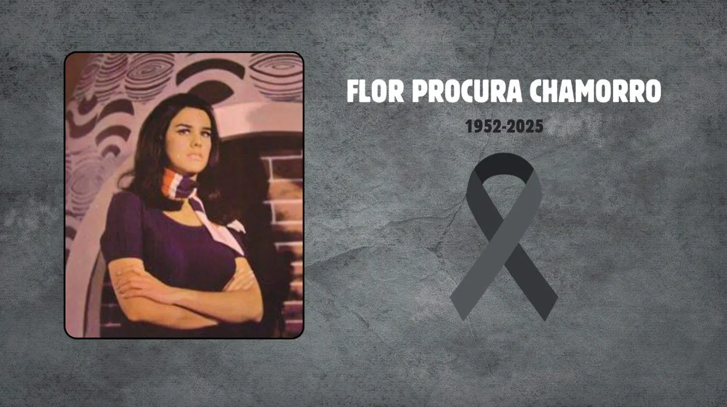 Fallece Flor Procuna, actriz de Los Ricos También Lloran y Rosa Salvaje, a los 72 años