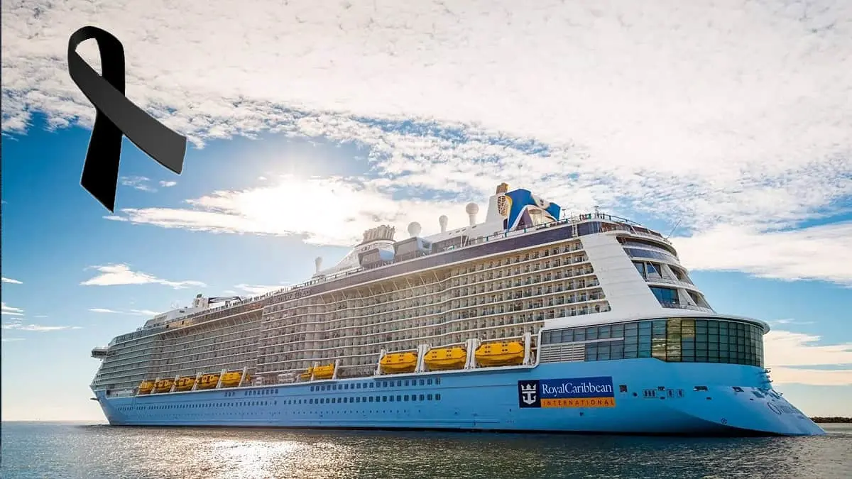 Prometida de famoso cantante de rock cae de crucero; está desaparecida