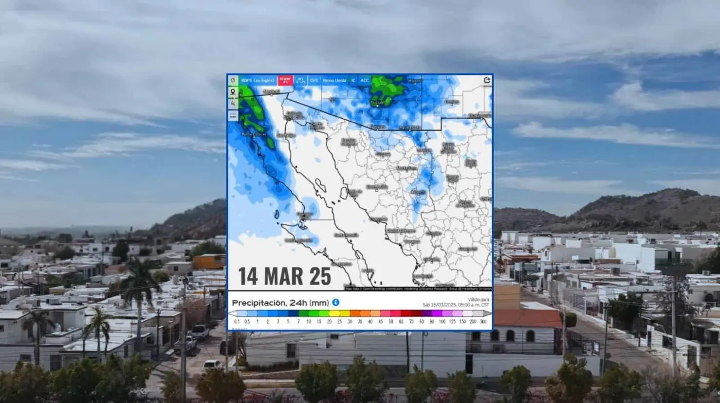 Clima en Hermosillo hoy 14 de marzo; seguirán bajando las temperaturas mínimas