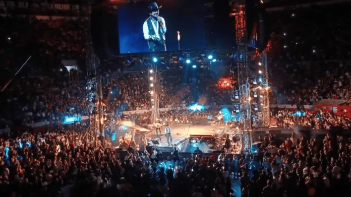 Ángela Aguilar no subió a cantar con Christian Nodal en la Plaza de Toros Ángela Aguilar no subió a cantar con Christian Nodal en la Plaza de Toros