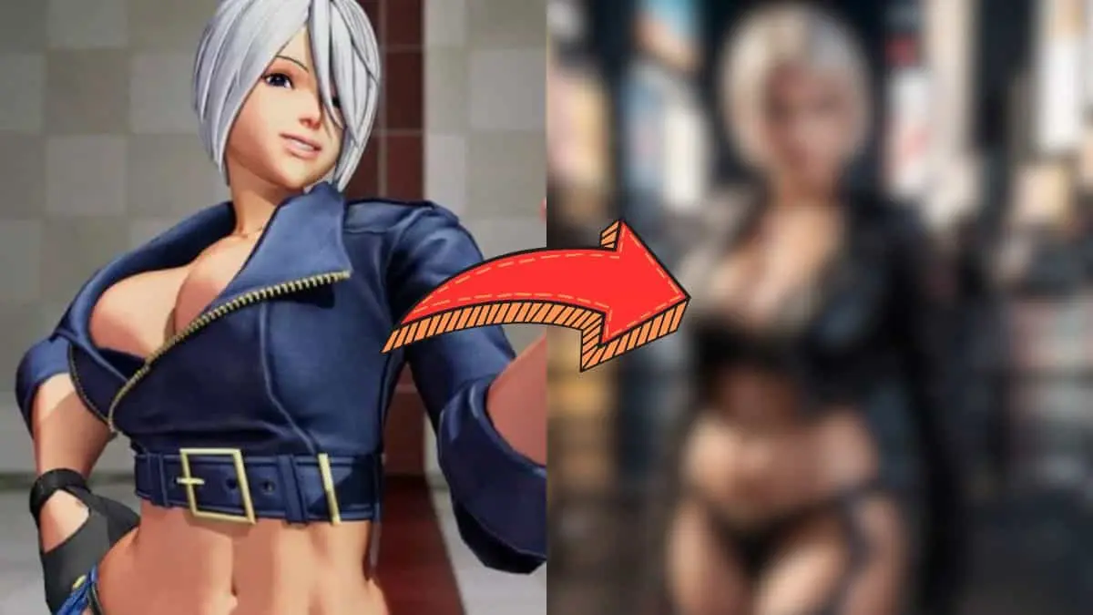 Así se vería Angel de The King of Fighters en la vida real según la Inteligencia Artificial