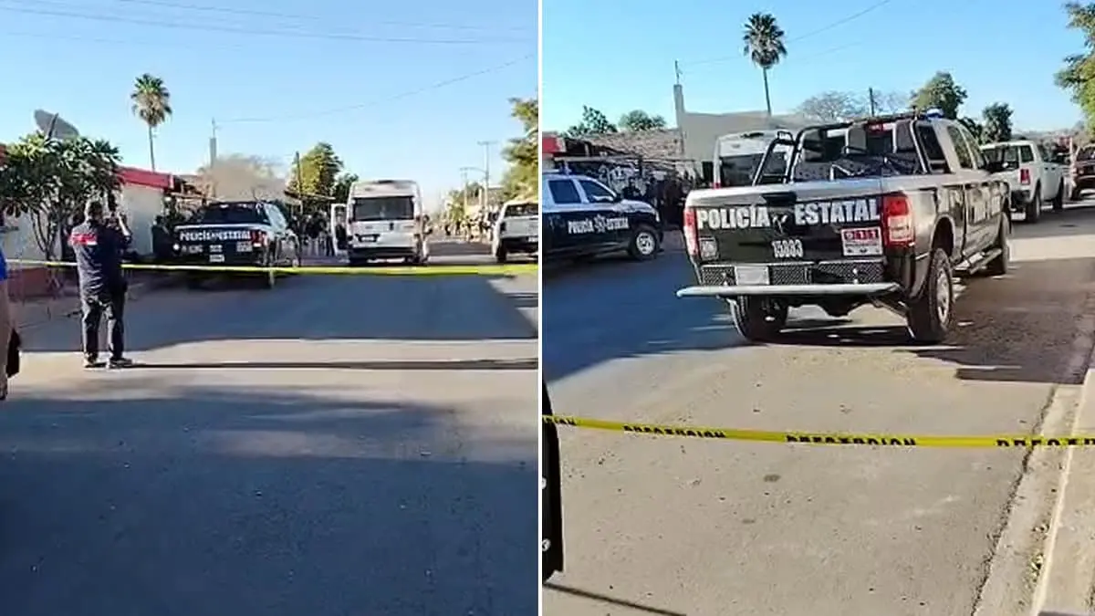 Código rojo: ataque armado en Ciudad Obregón cobra una vida y deja mujer herida