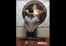 Detienen a sujeto armado y con droga en Ciudad Obregón