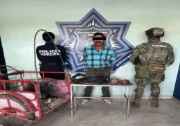 Lo “cachan” robando cableado frente a escuela de Ciudad Obregón