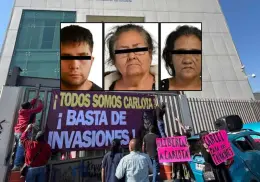 Se manifiestan para pedir libertad de Carlota "N", la llamada abuelita sicaria tras ser vinculada a proceso