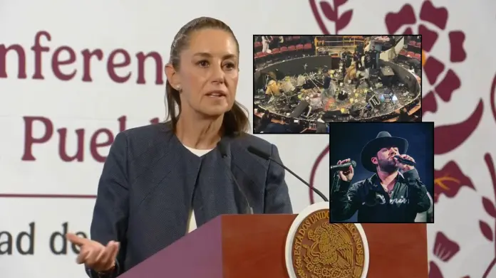 Sheinbaum descarta prohibir narcocorridos en México y condena violencia en Texcoco Sheinbaum descarta prohibir narcocorridos en México y condena violencia en Texcoco