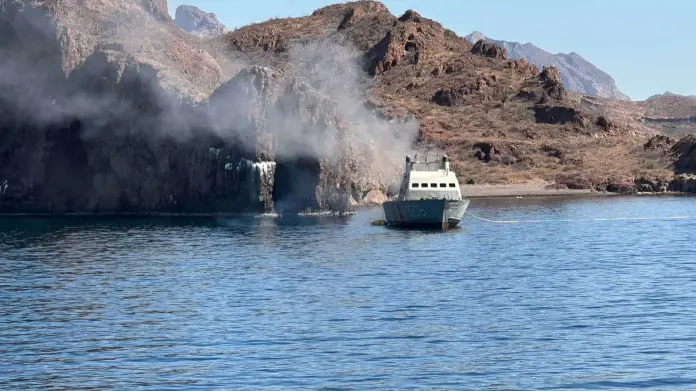 Gobierno de Sonora, celebra tercer hundimiento de navío en San Carlos Gobierno de Sonora, celebra tercer hundimiento de navío en San Carlos