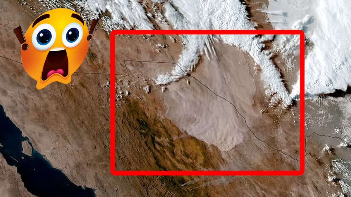VIDEO | Así avanzó la megatormenta de polvo que impactó al norte de México. Este estado fue el más afectado