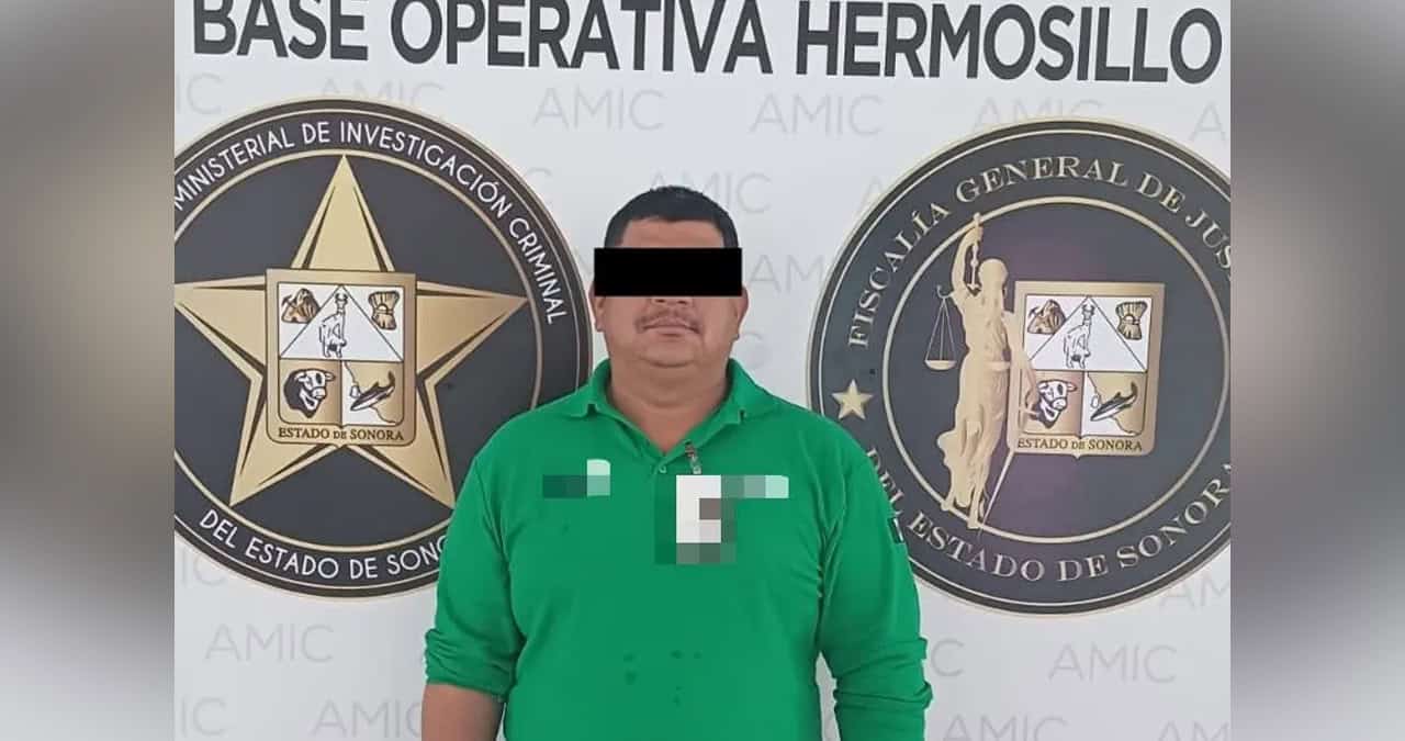 Por abuso a menor de edad, detienen a Luis Sebastián N en Hermosillo
