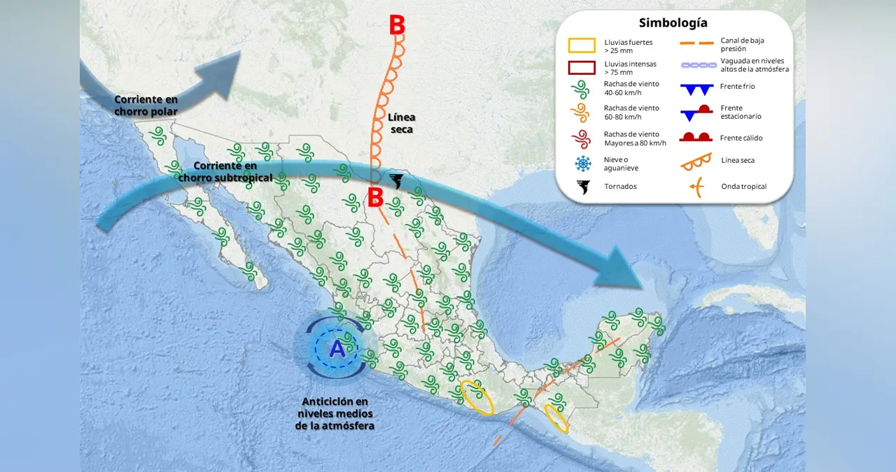 Clima en Sonora hoy, 24 de abril: Advierten sobre otro frente frío para los próximos días