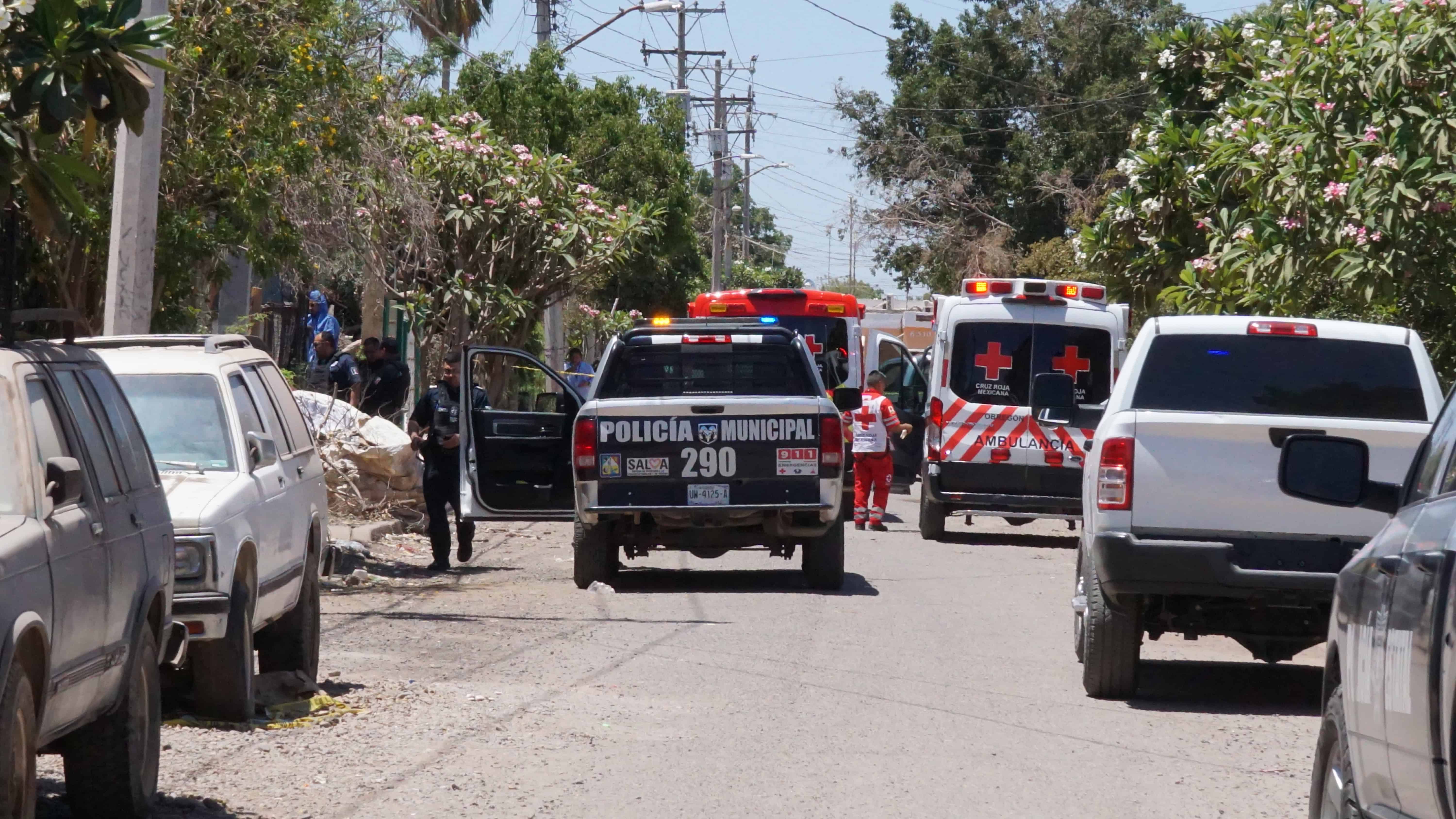 Balacean a tres en la colonia Valle Verde de Ciudad Obregón