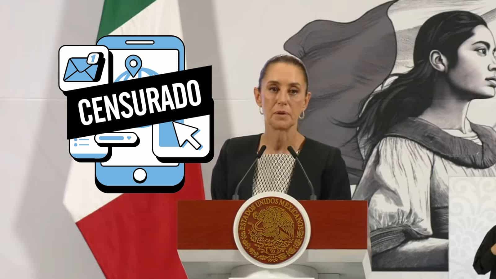 Sheinbaum responde críticas sobre censura de plataformas digitales en Ley de Telecomunicaciones