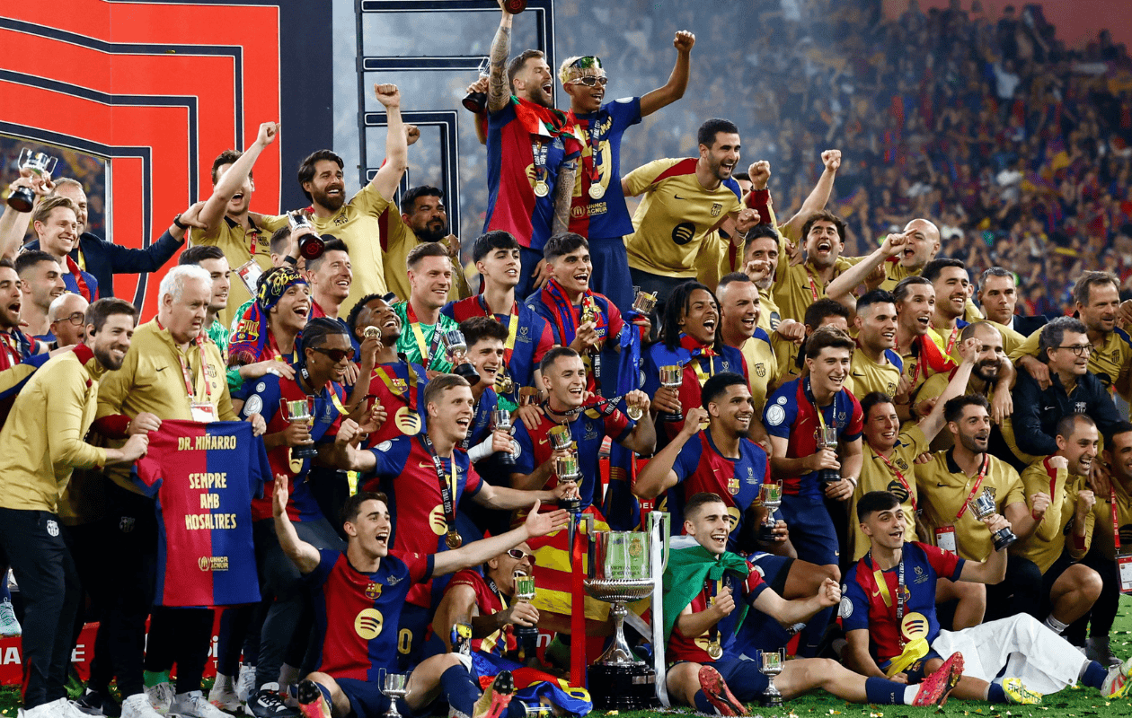 Barcelona vence al Real Madrid y se corona campeón de la Copa del Rey 2025