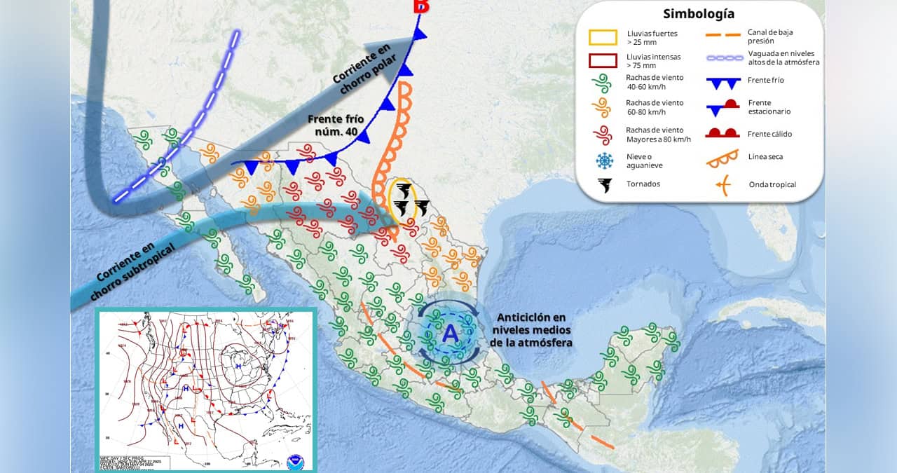 Clima en Sonora hoy 28 de abril: Dos frentes fríos afectarán al estado