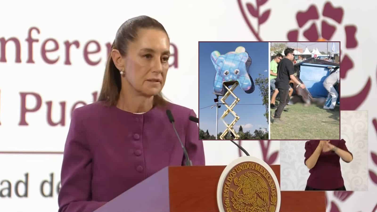 Gobierno de Sheinbaum sigue investigación del Axe Ceremonia y revisa concesión del Parque Bicentenario