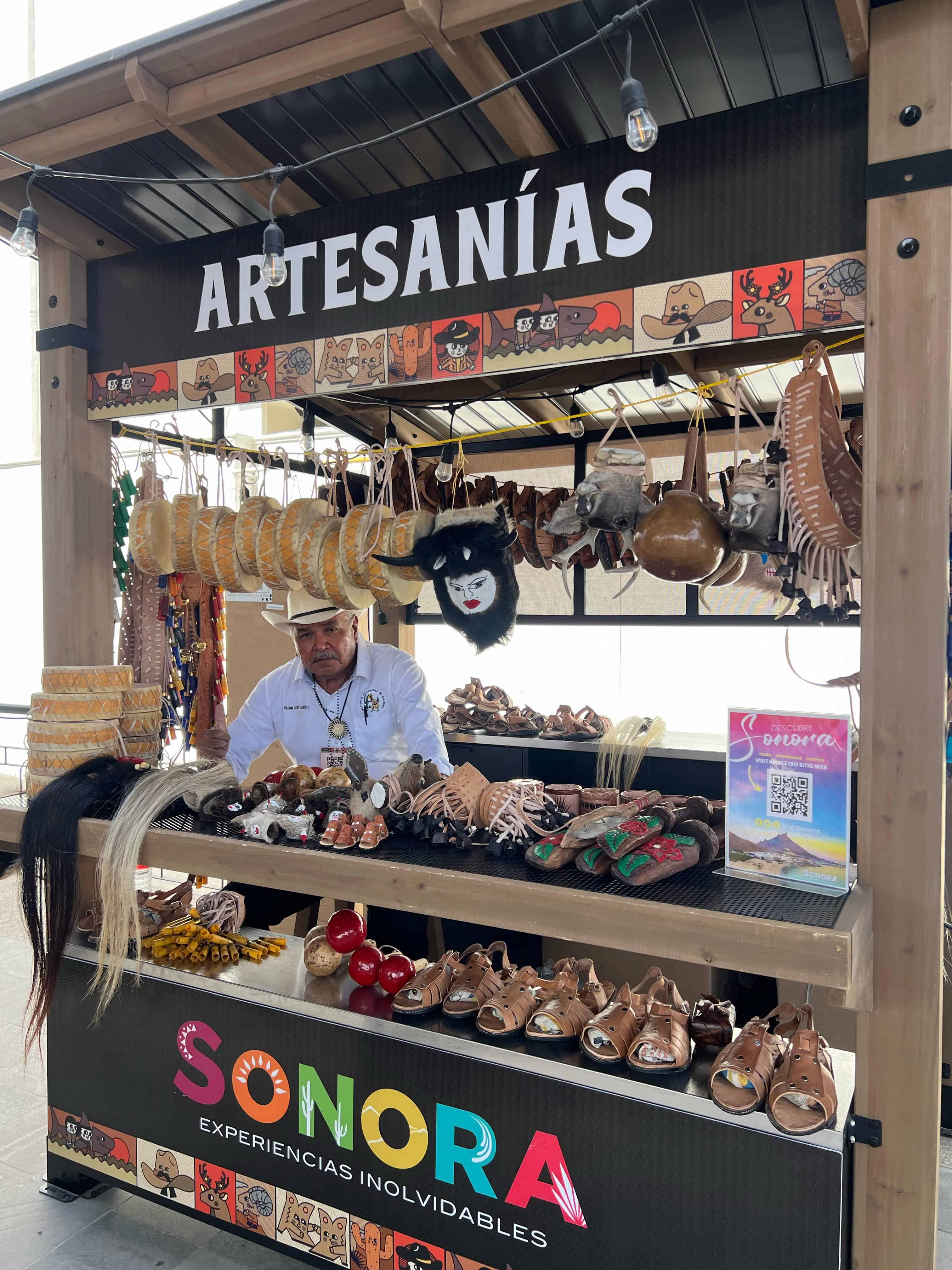 Destacan artesanos de Sonora en la Feria de San Marcos