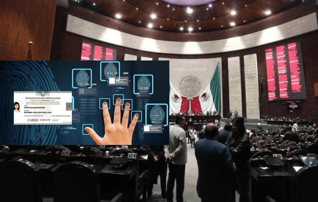 Diputados aprueban creación de la CURP biométrica Llave MX: incluirá huellas y foto oficial
