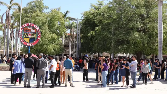 Unison Campus Navojoa realiza simulacro de sismo Unison Campus Navojoa realiza simulacro de sismo